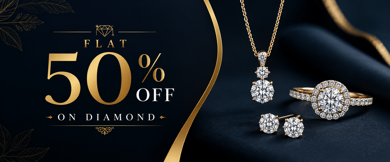 Diamonds Flat 50% Off - PIYAMA special offer